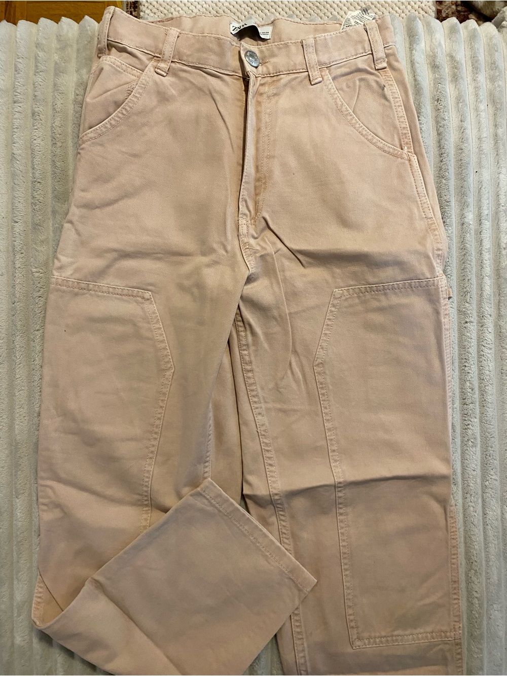 Baby Pink Zara Jeans Size 4